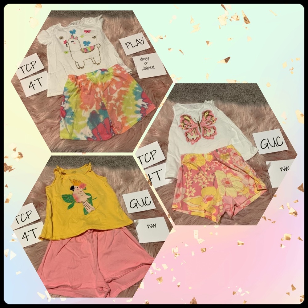 Lot of 4T shorts sets